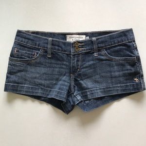 Abercrombie & Fitch denim jean shorts